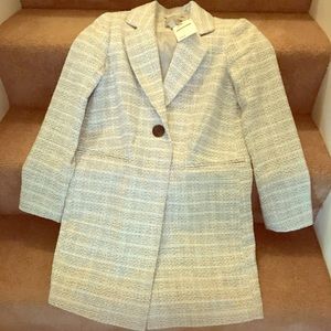 nwt tweed jacket asos